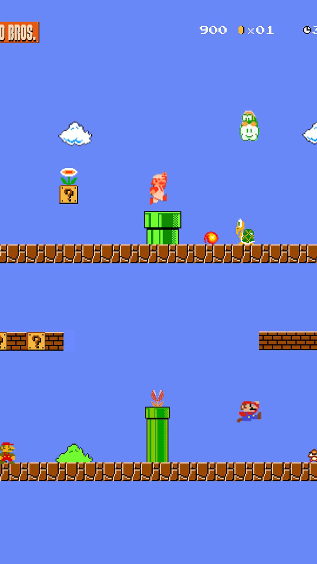 Mario Bros Wallpaper iPhone image