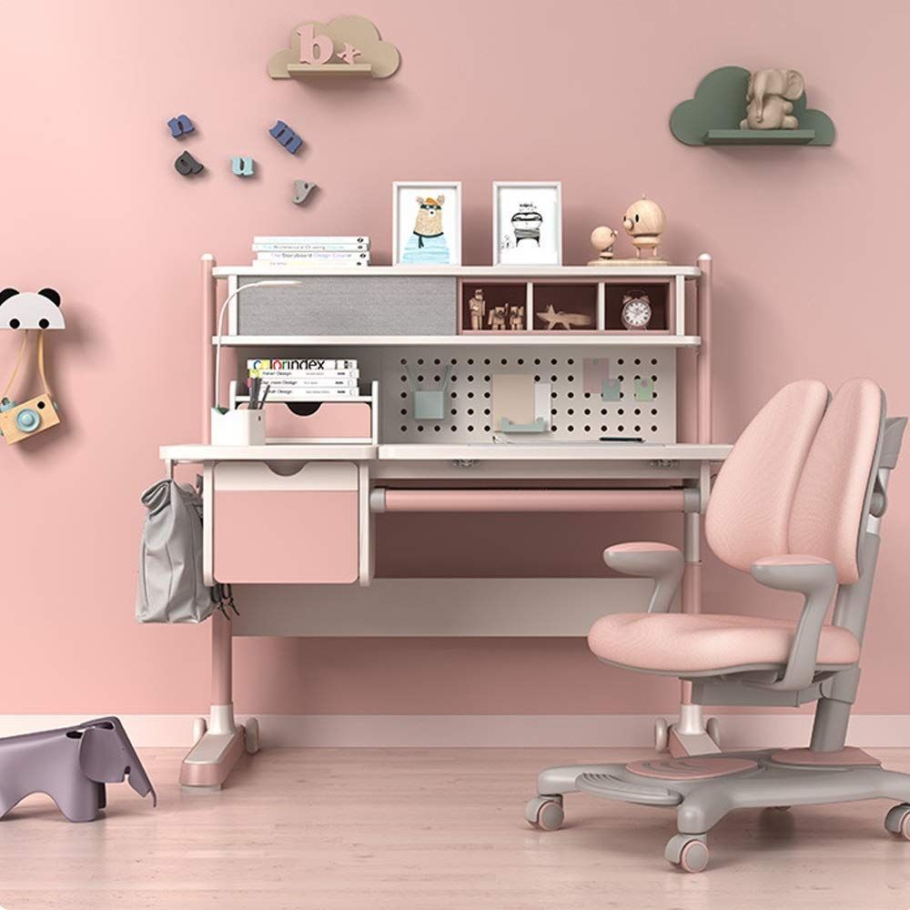 Qiupei Childrens Homework Children Workstation. Childrens desk and chair, Study table and chair, Kids study table
