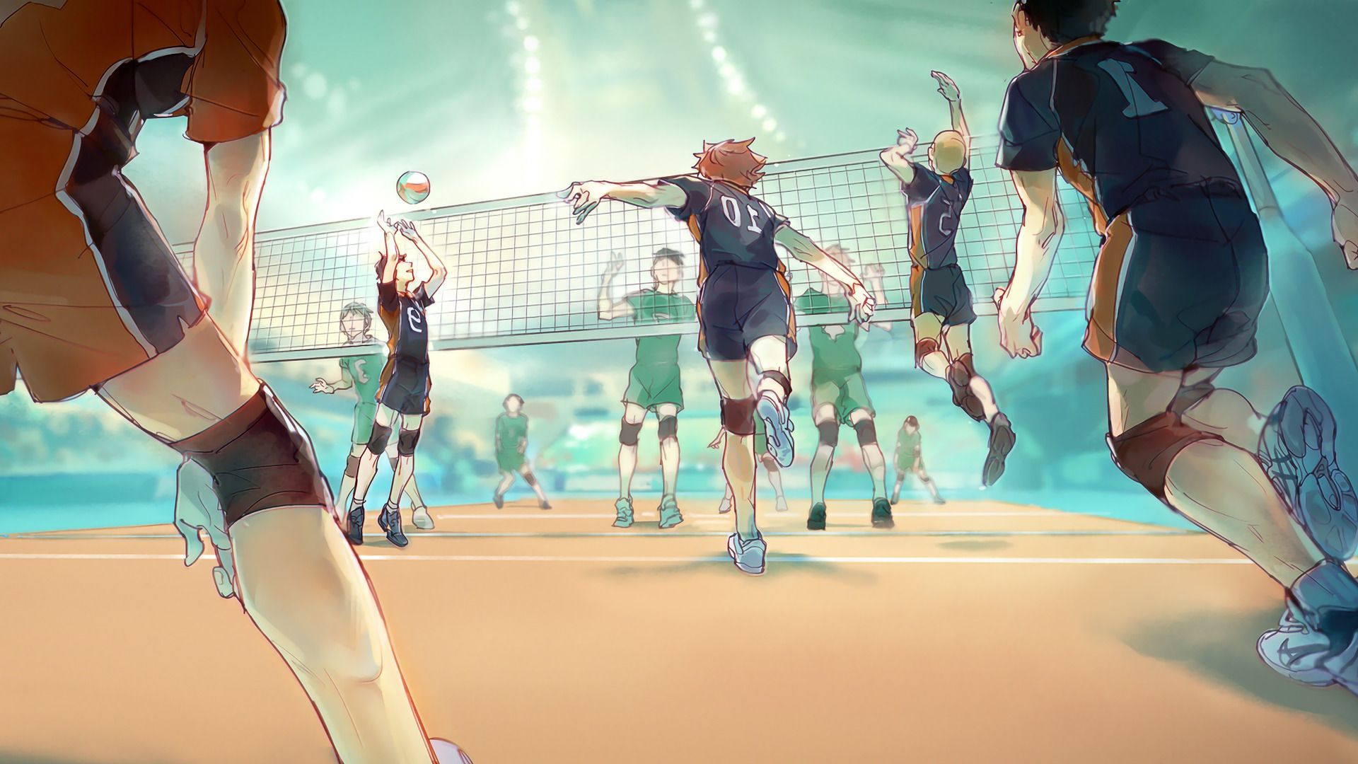 Volleyball Anime Wallpaper