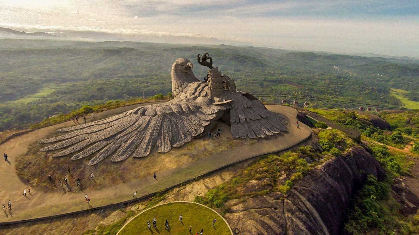 The Ramayan Themed Jatayu Adventure Centre In Kerala Is Now Open