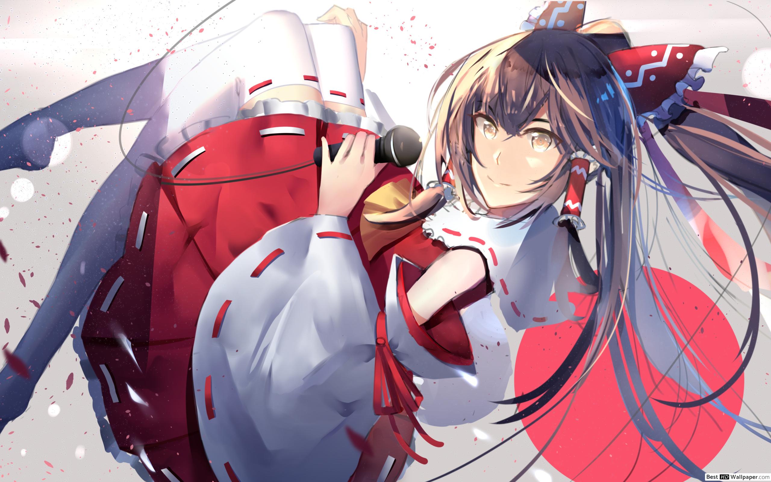 Touhou Project Reimu HD wallpaper download