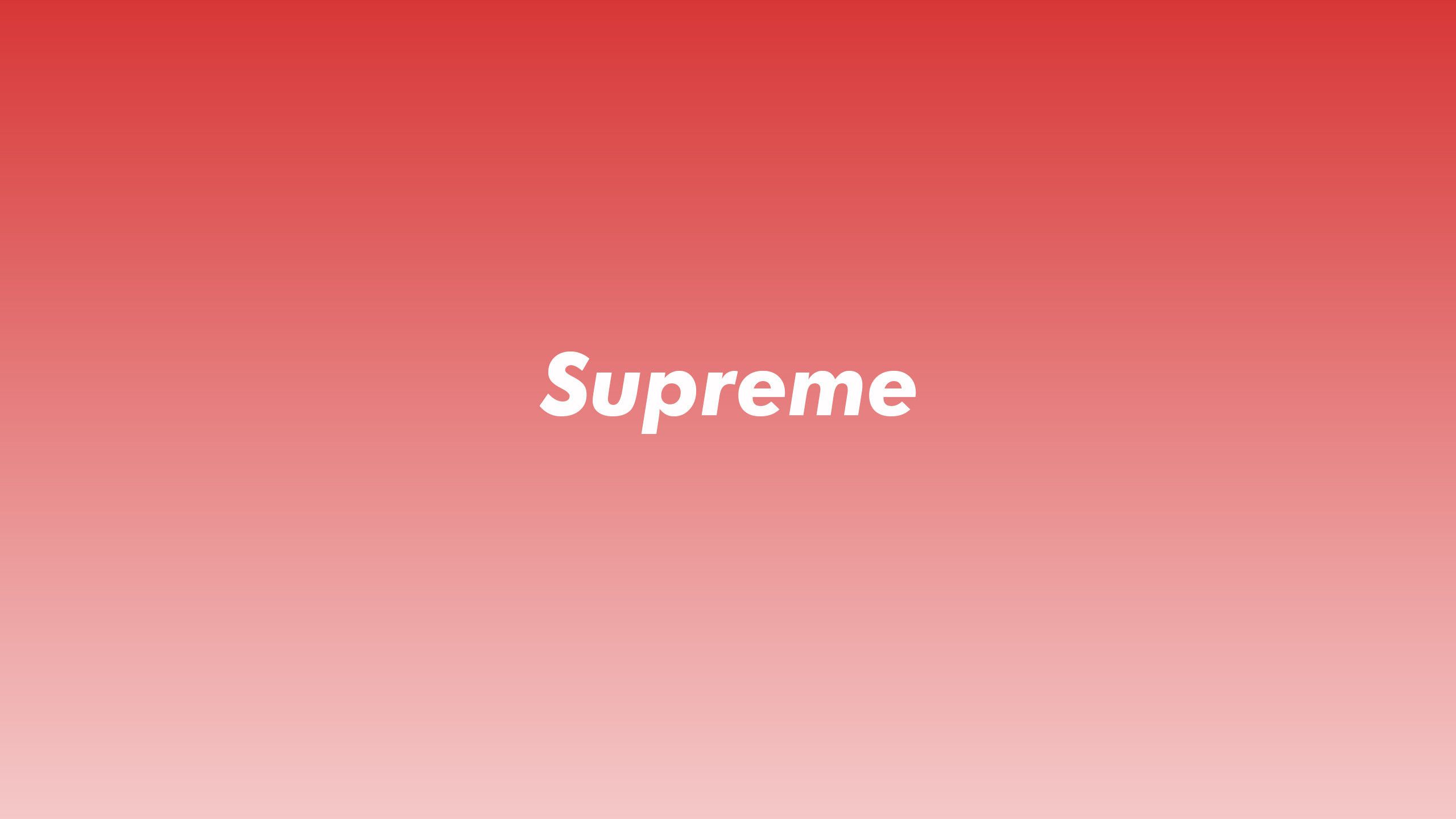 Supreme Wallpaper Desktop
