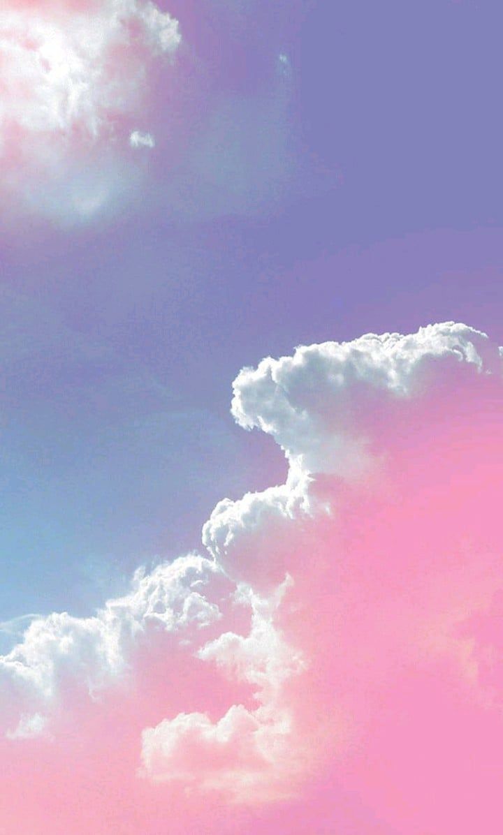 Pastel Aesthetic Clouds Wallpaper