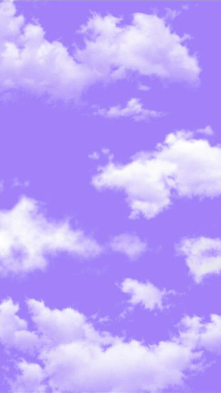 Cute Purple Aesthetic Wallpaper Clouds