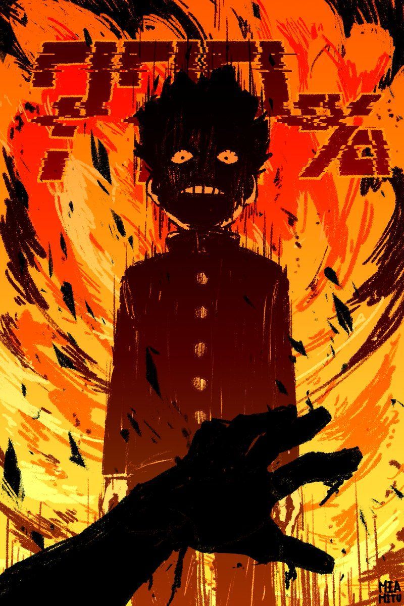 Miamitu. Twitter. Mob psycho 100 anime, Mob psycho 100, Mob psycho 100 wallpaper