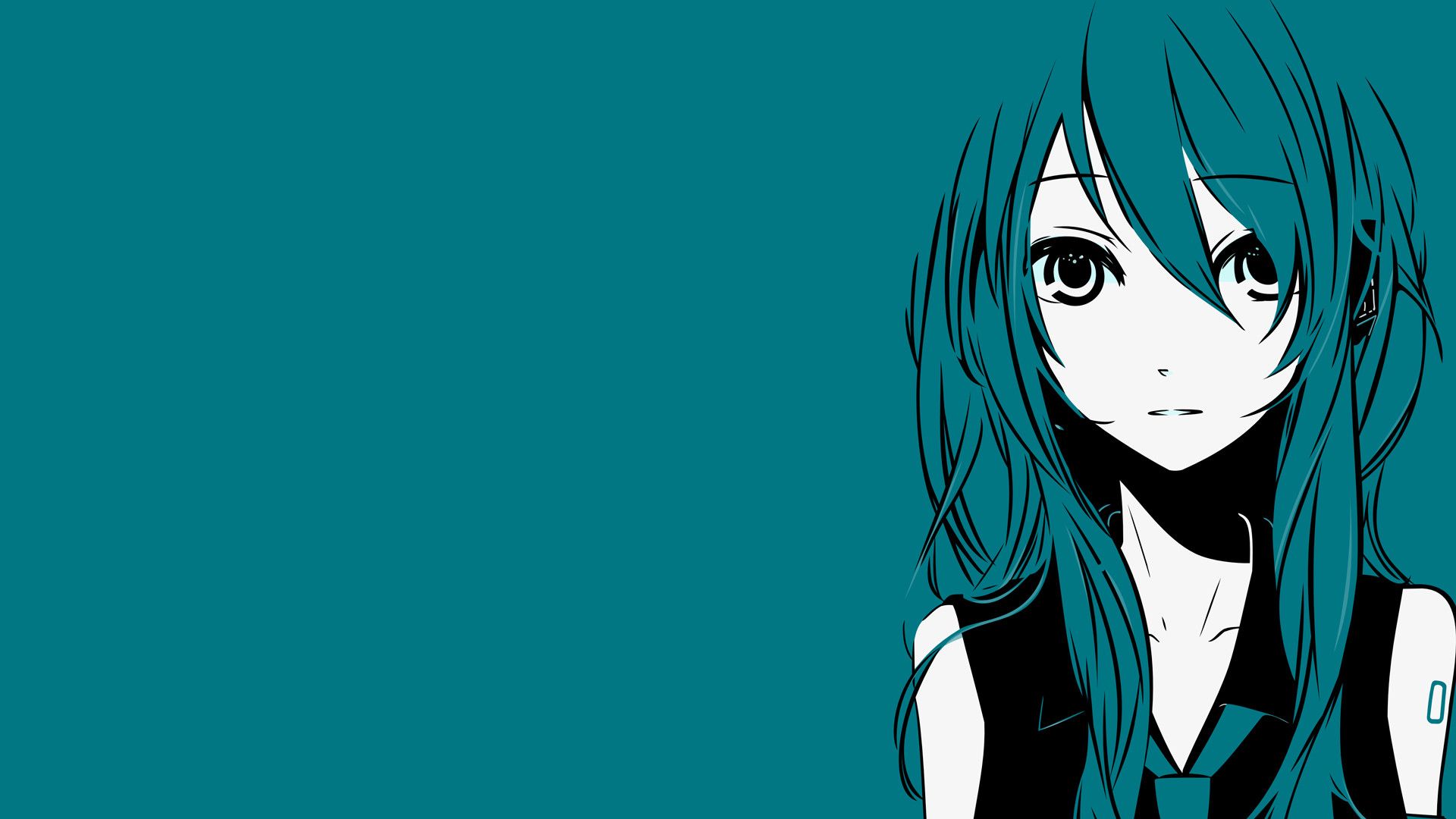 Anime Blue Wallpaper
