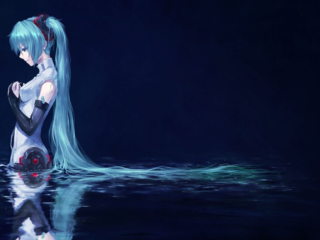 of Miku 4K wallpaper for your desktop or mobile screen