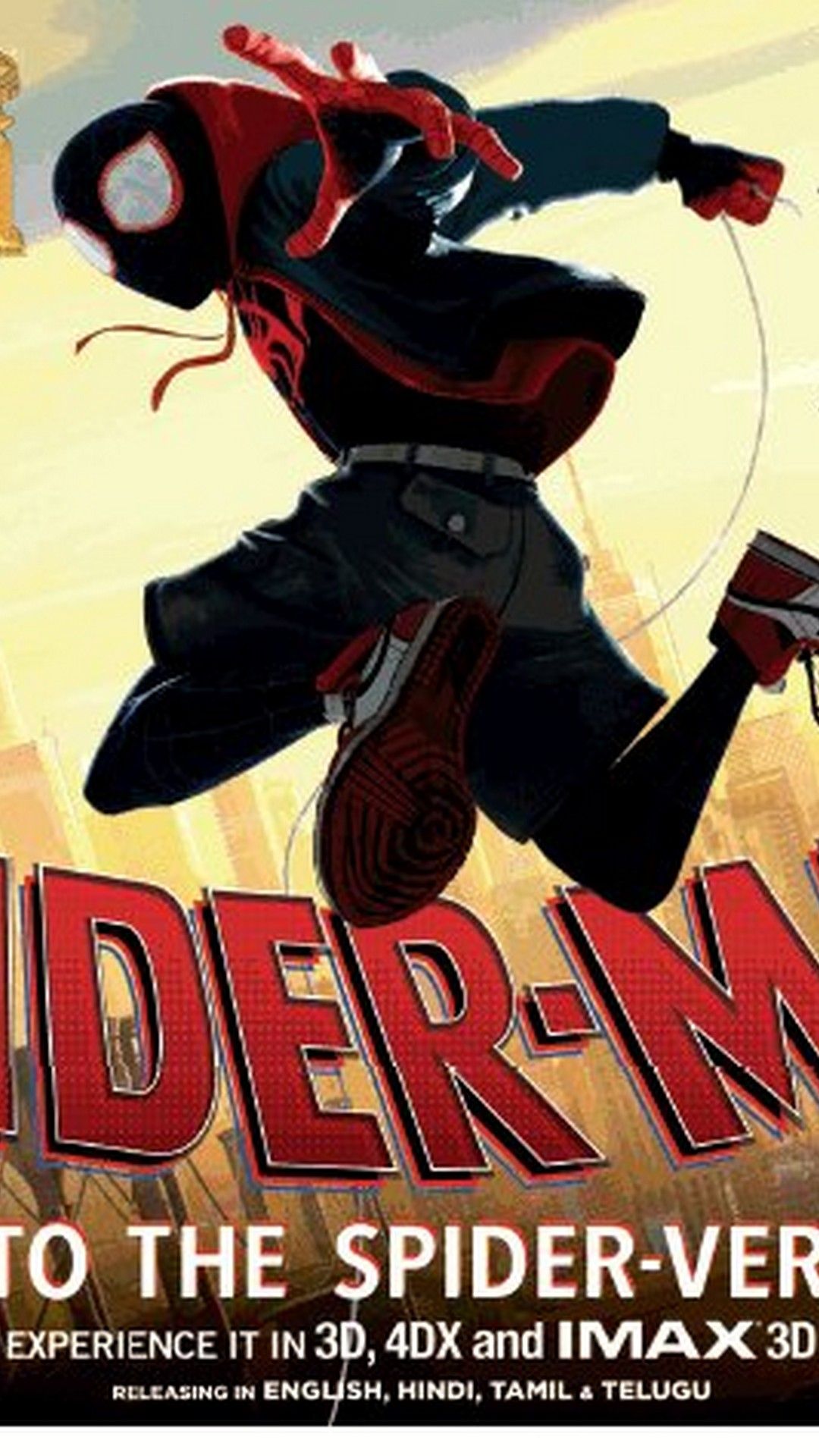 Spider Man Into The Spider Verse 2018 Full Movie Poster Movie Poster Wallpaper HD