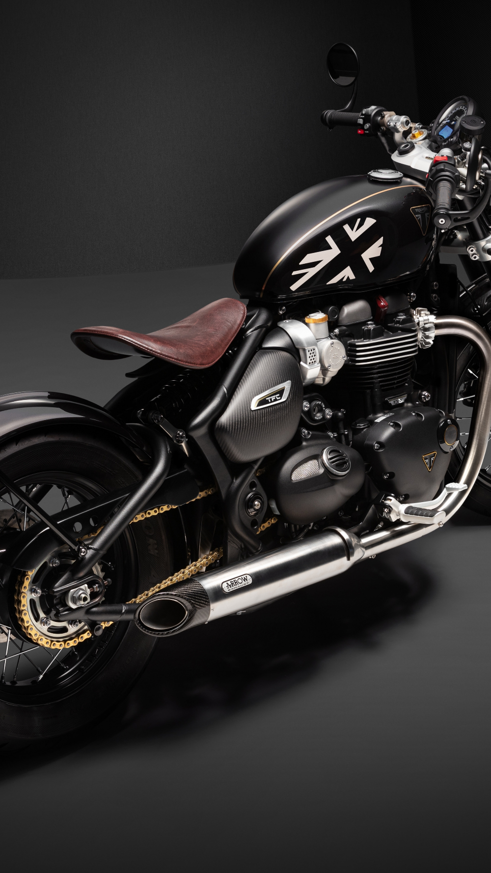 Triumph Bonneville Bobber TFC, 2020 motorcycle wallpaper. Triumph bonneville, Motorcycle wallpaper, Triumph bikes