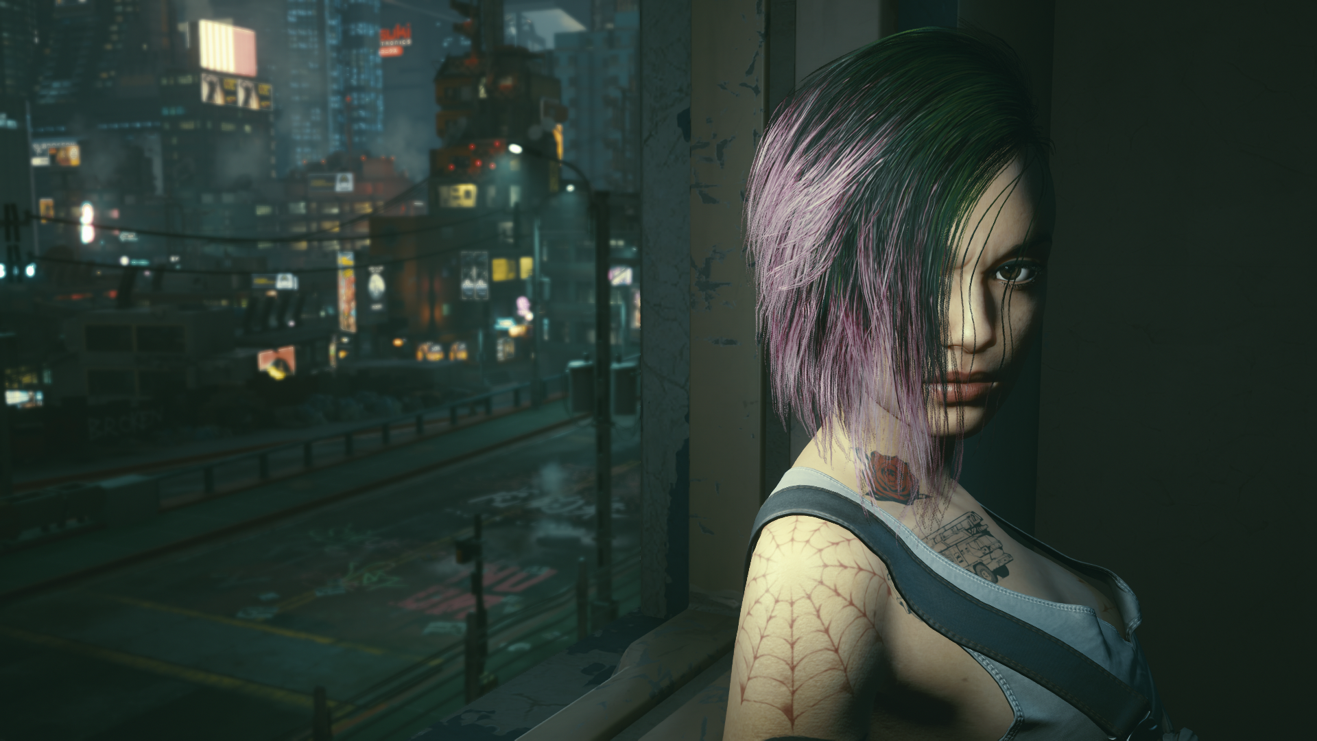 Wallpaper cyberpunk, women, Cyberpunk 2077, Judy Alvarez for mobile and  desktop, section игры, resolution 3840x1800 - download