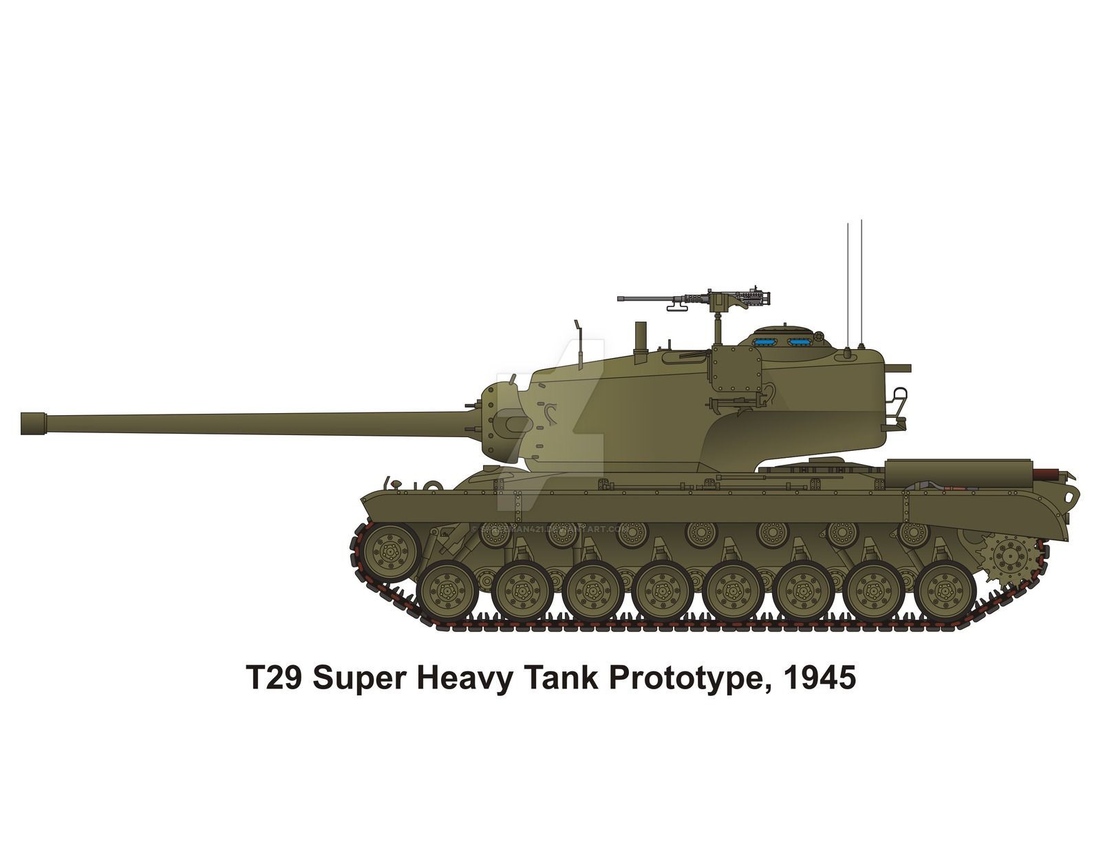 US Army T29 Super Heavy Tank Prototype, 1945. Tank, Tank wallpaper, Armored fighting vehicle