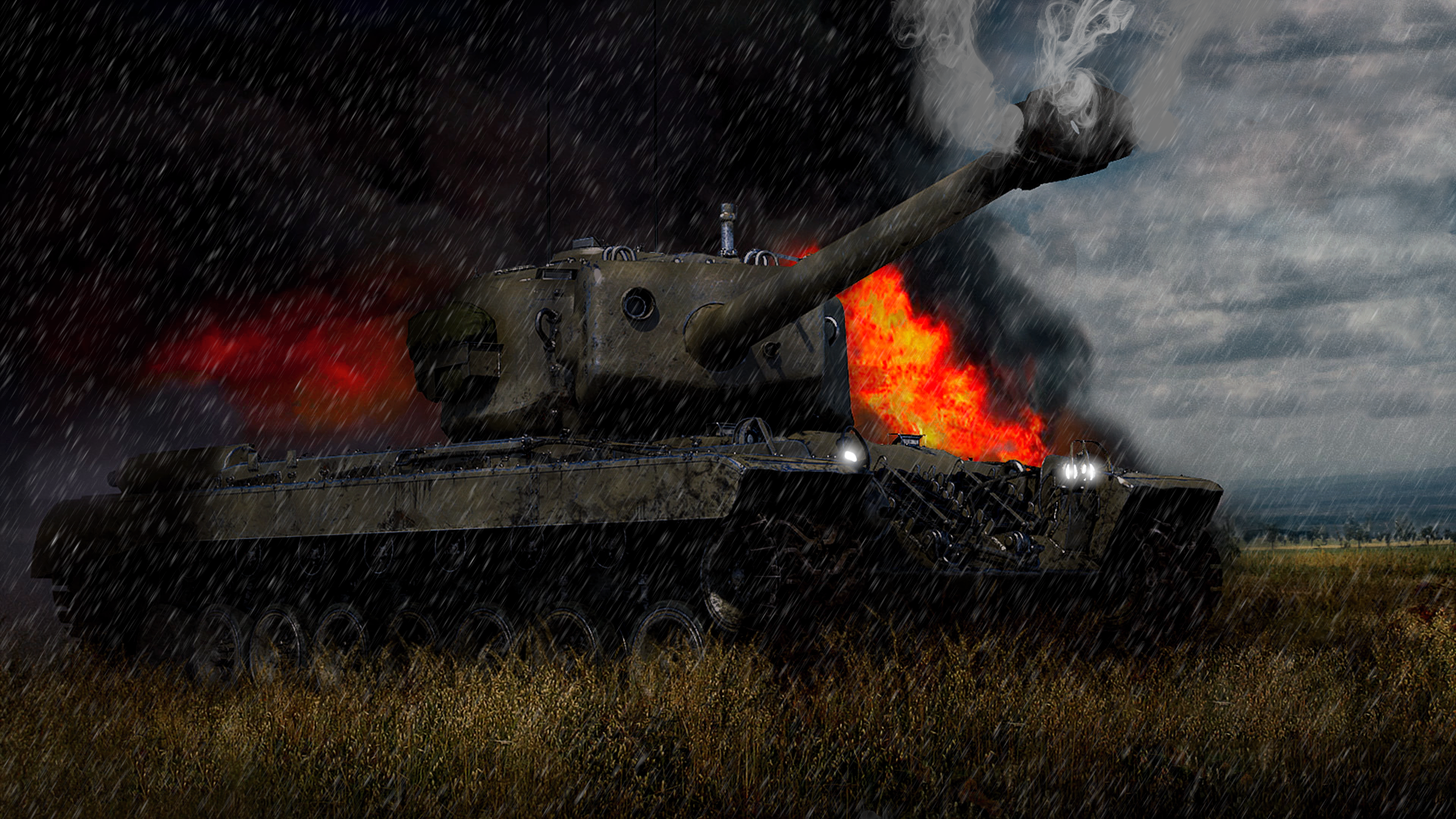 Can I Get Some Tips, Tricks, And Opinions On My Photohopped Picture Of The T 29 Wallpaper That Gaijin Made? I Am Trying To Get Better At Photohopping And I Thought I Could