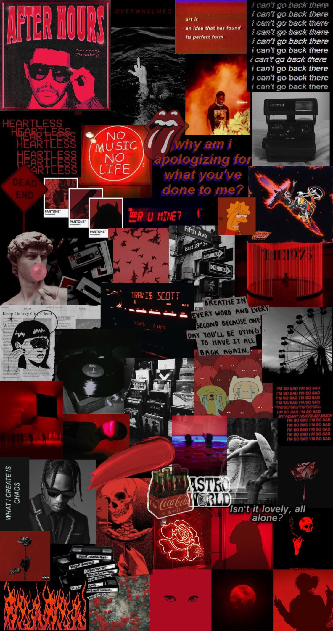 wallpaper. Red and black wallpaper, Red and white wallpaper, Black aesthetic wallpaper