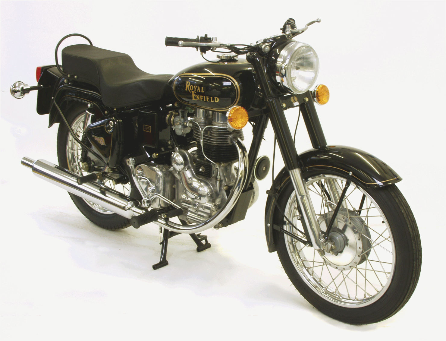 Royal Enfield Bullet 350 Army 1989 Image Enfield Twinspark 350