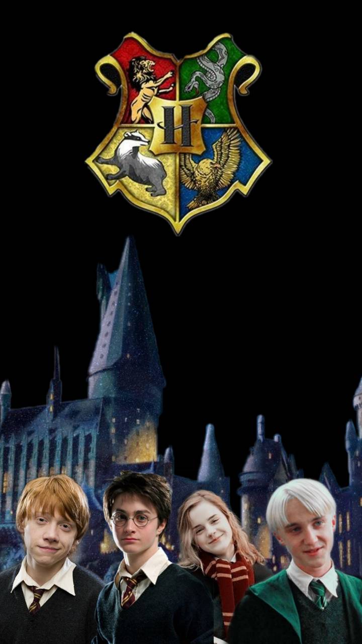 Hogwarts collage wallpaper