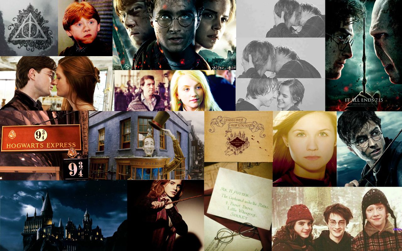 Harry Potter Collage shared