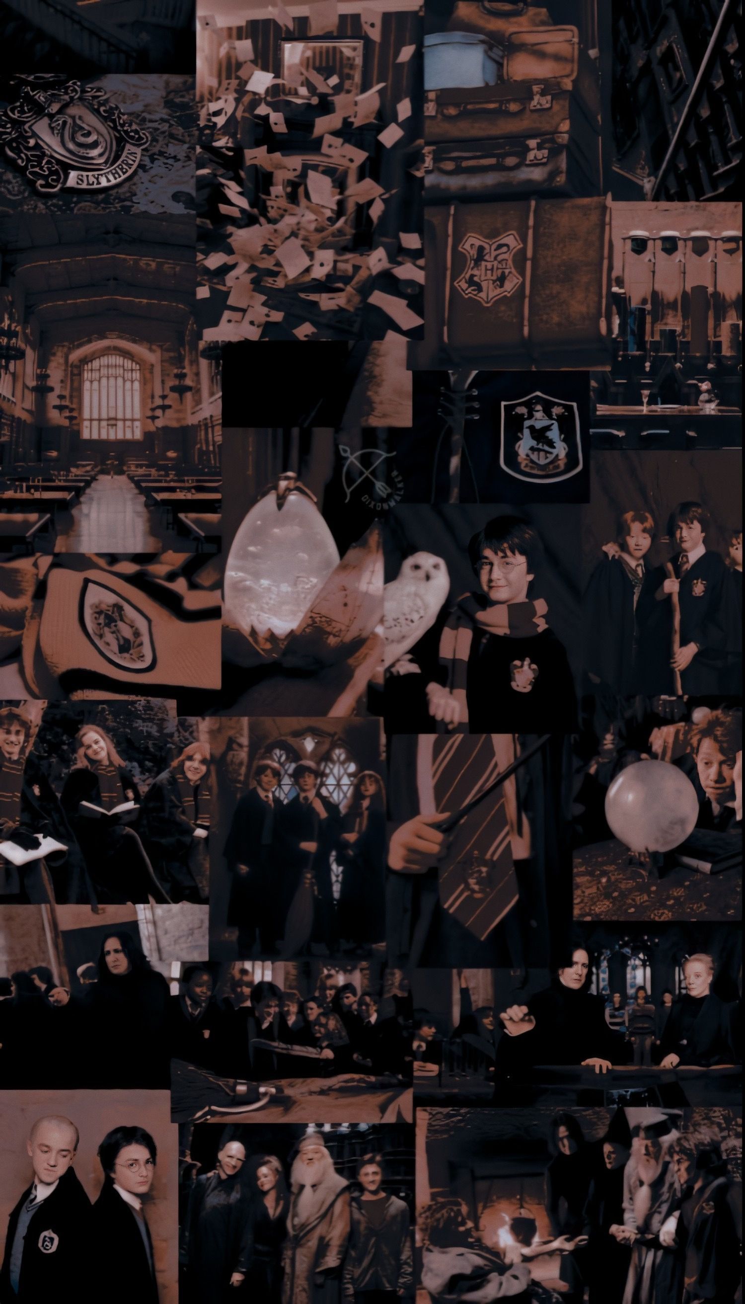 Harry Potter Collage Laptop Background