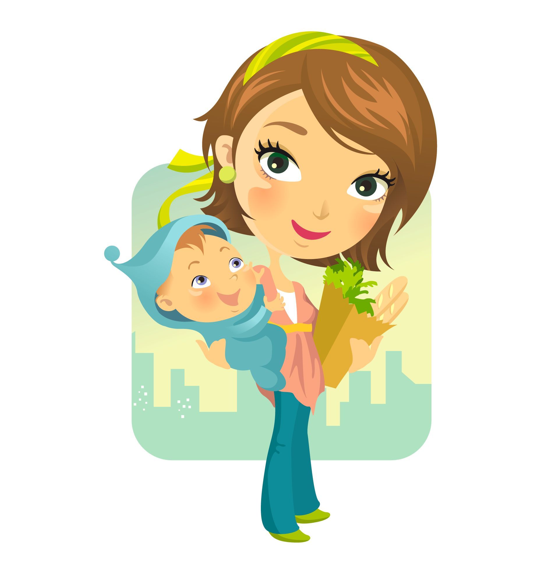 Mother And Son Cartoon Wallpapers - Wallpaper Cave