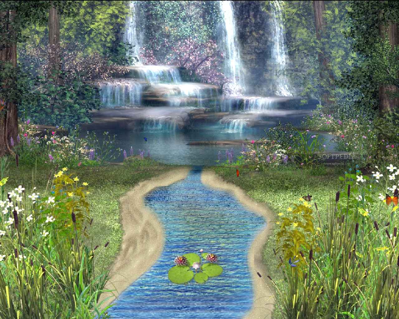 Animated Springtime Background. Springtime Desktop Wallpaper, Nature Springtime Wallpaper and Springtime Birds Wallpaper