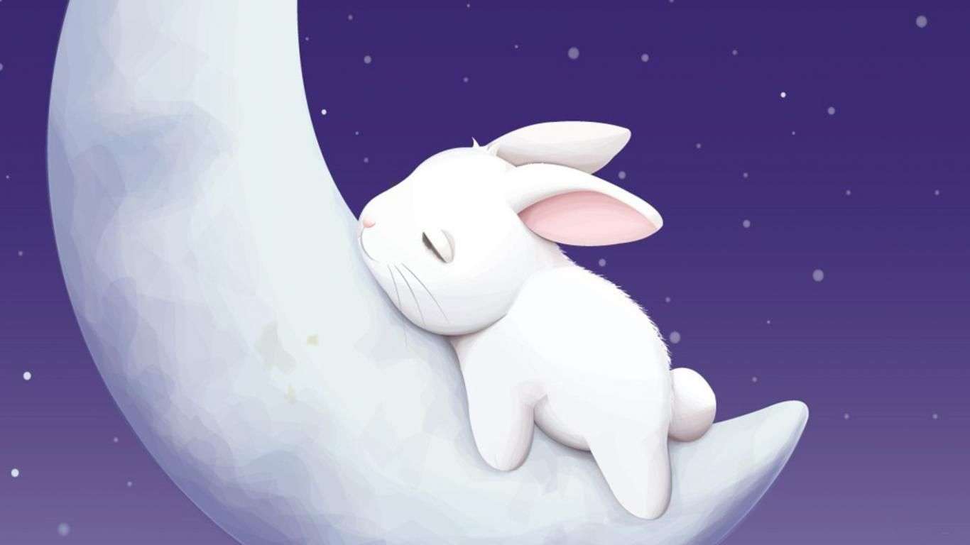 Cartoon Aesthetic Cartoon Cute Bunny Wallpaper