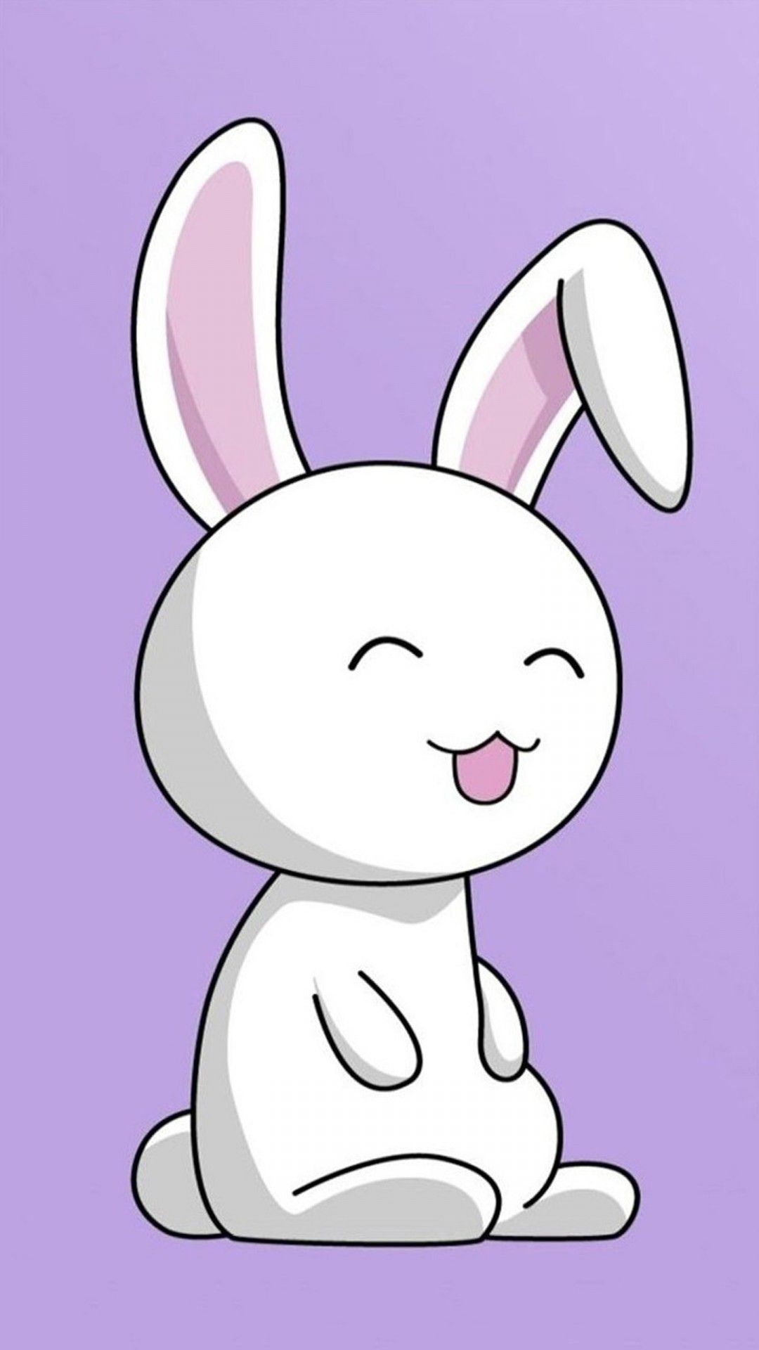 Happy Cartoon Bunny Rabbit