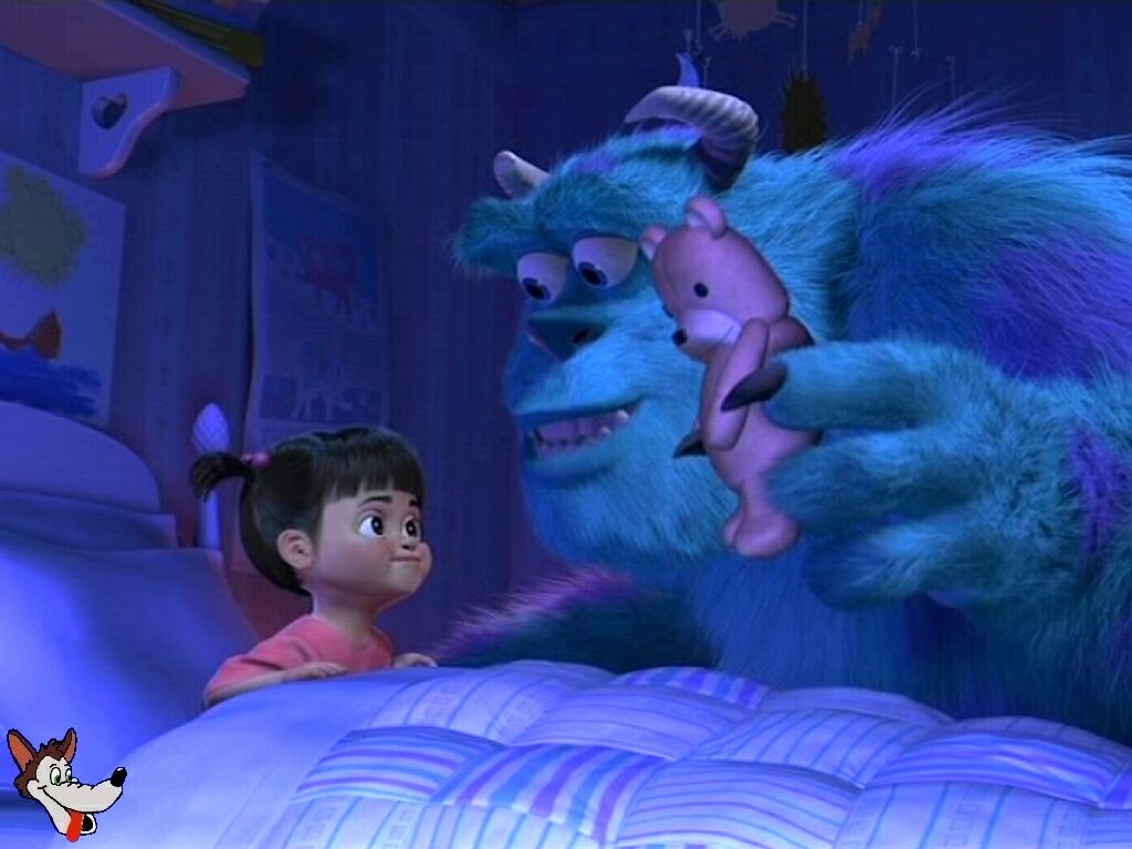 Monsters Inc Putting Boo To Bed In Bed Monsters Inc Wallpaper & Background Download