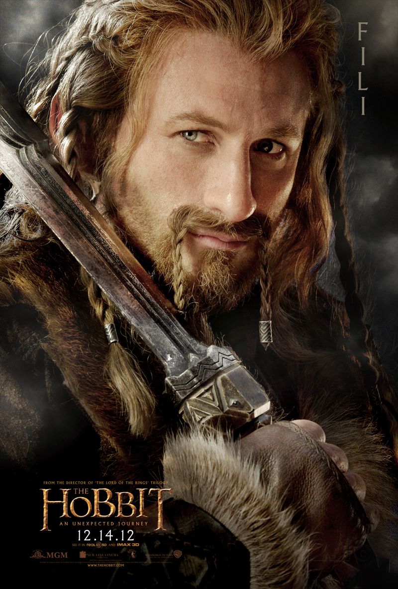 The Hobbit An Unexpected Journey Poster Fili