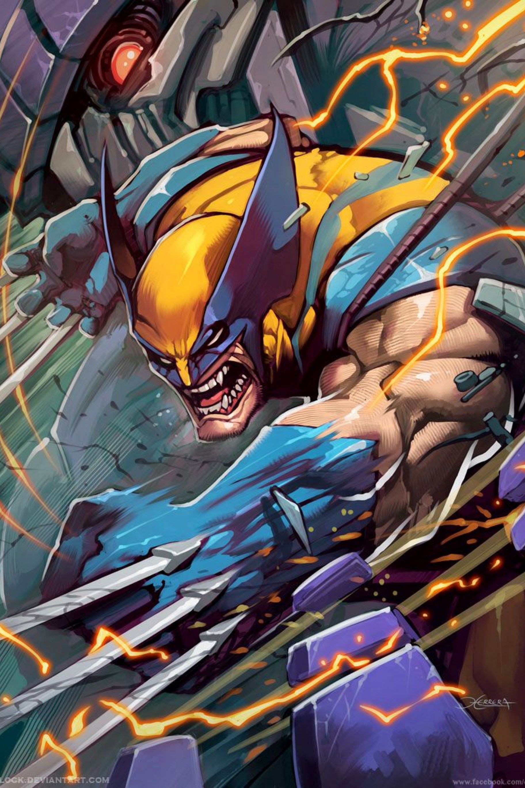 Bloody Wolverine Comic Phone Fan Art