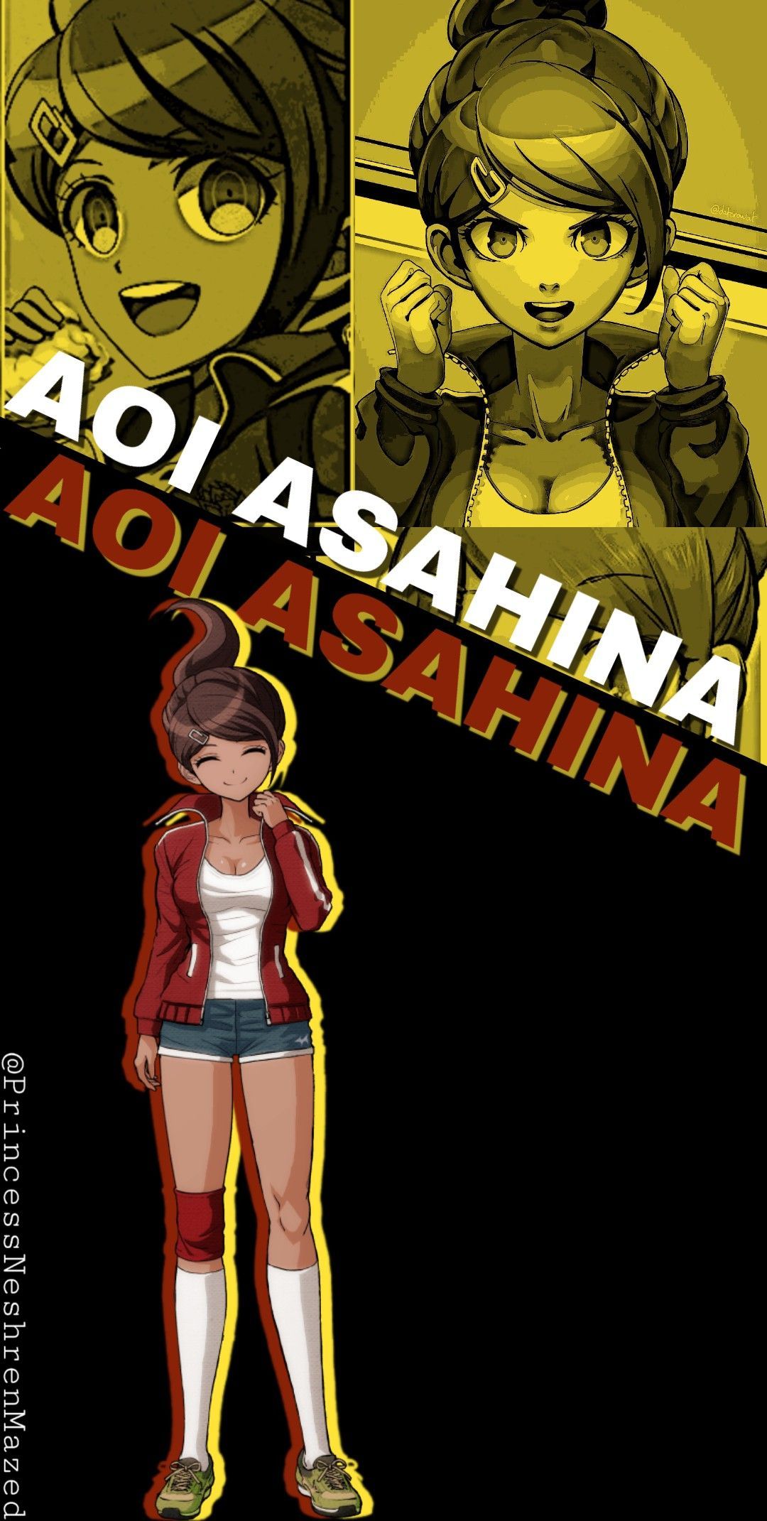 Aoi Asahina wallpaper. Danganronpa, Anime wallpaper phone, Anime wallpaper