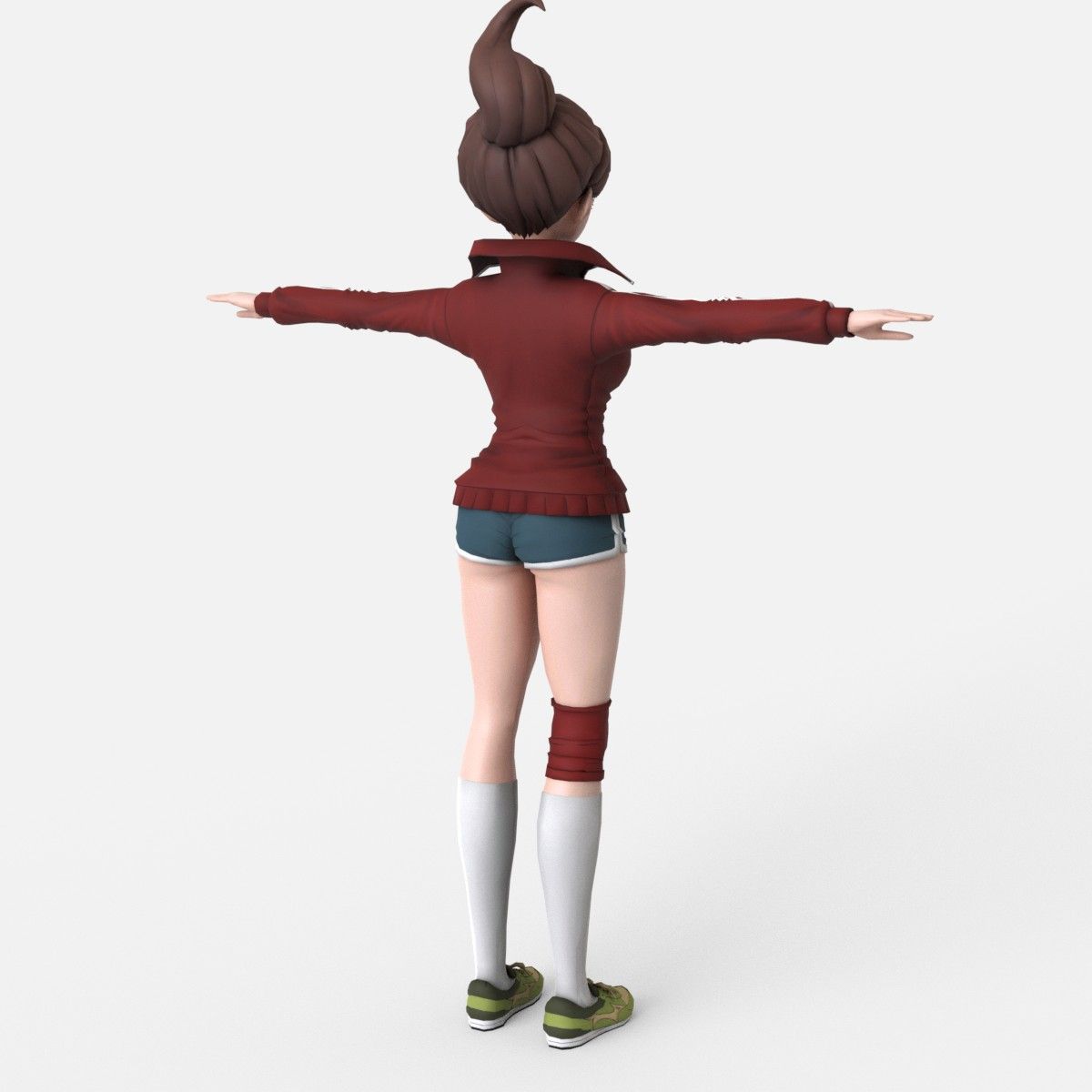 Aoi Asahina from Danganronpa Cyber VR Free 3D Model