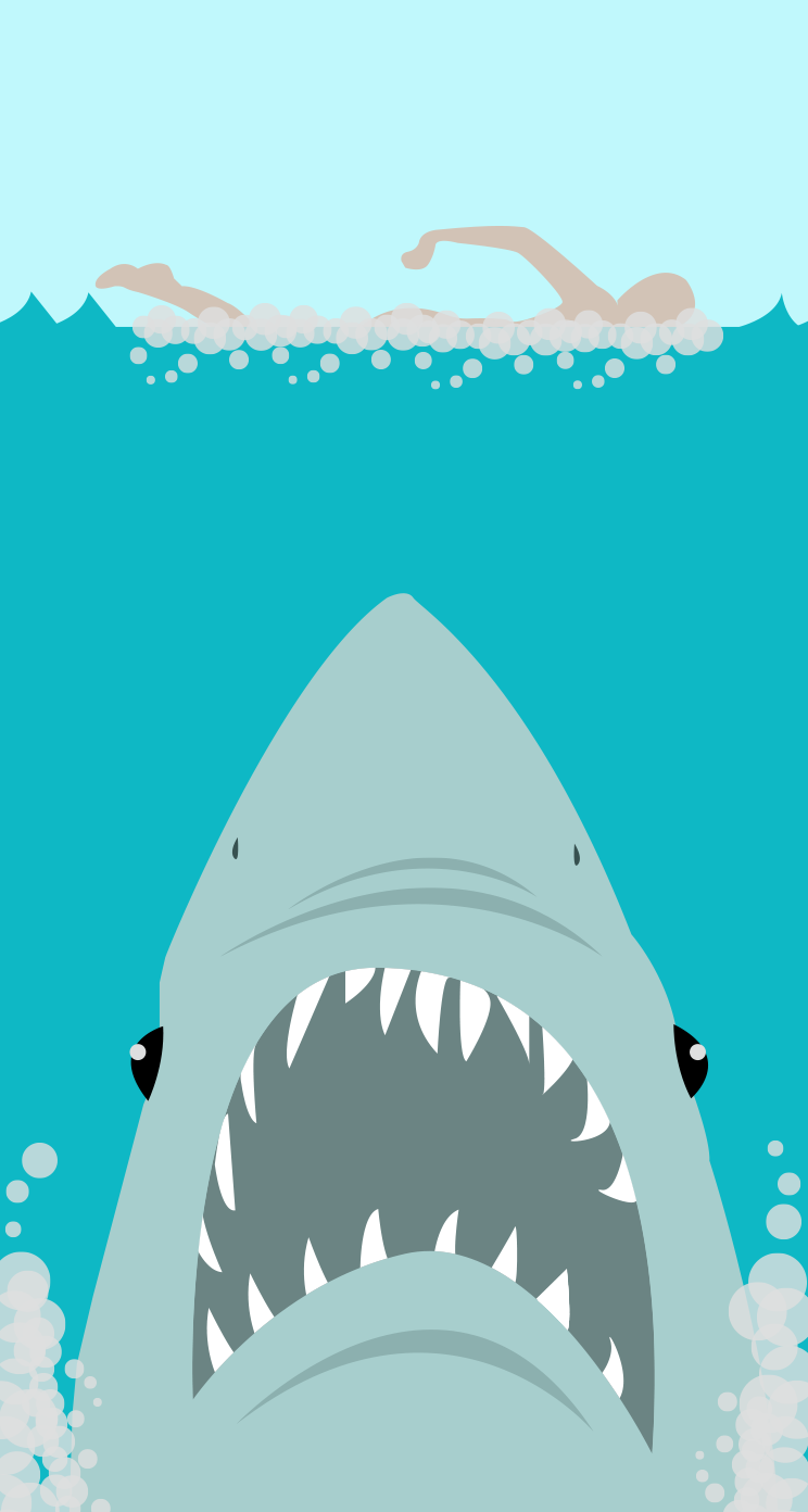 Cartoon Shark Wallpapers  Wallpaper Cave