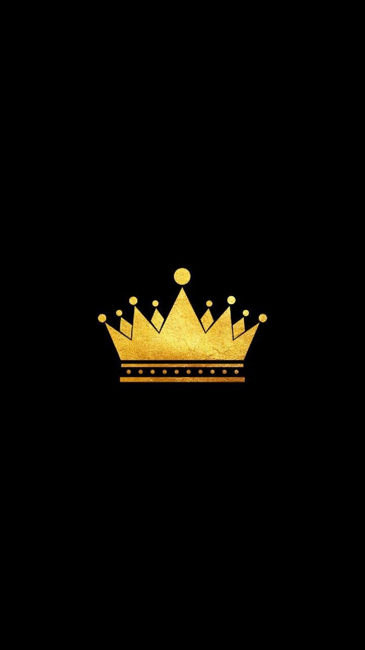 Black King Crown Wallpaper HD