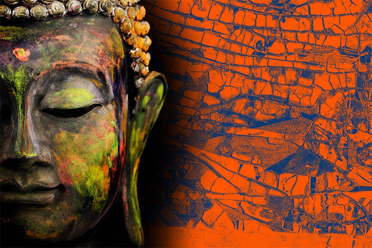 HD buddha painting wallpapers | Peakpx