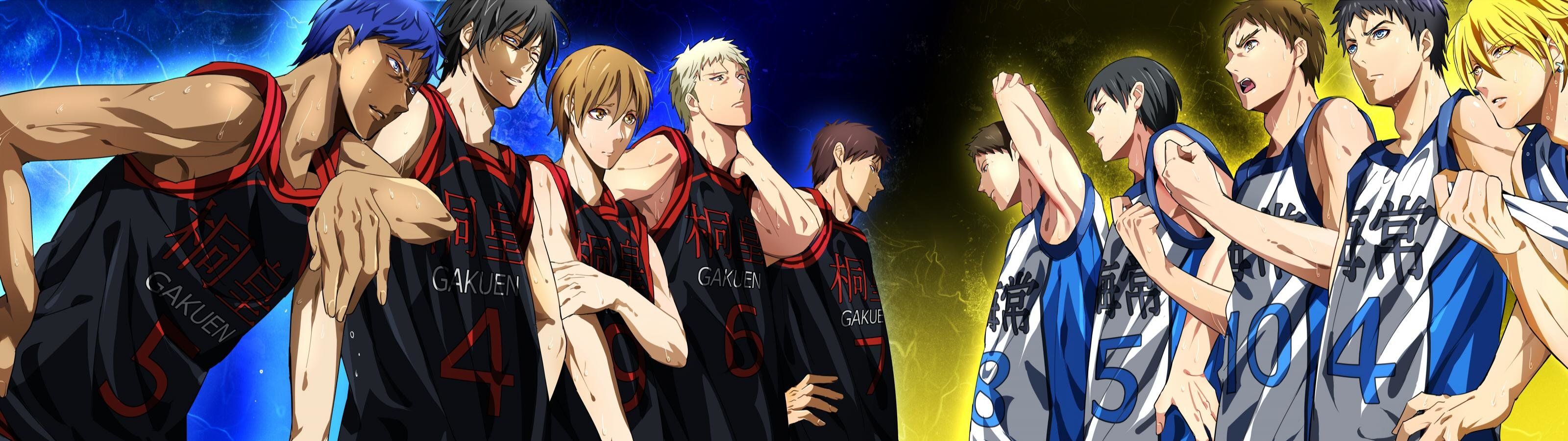 High Resolution Kuroko S Basketball Dual Monitor Wallpaper No Basket Kaijo Vs Touou