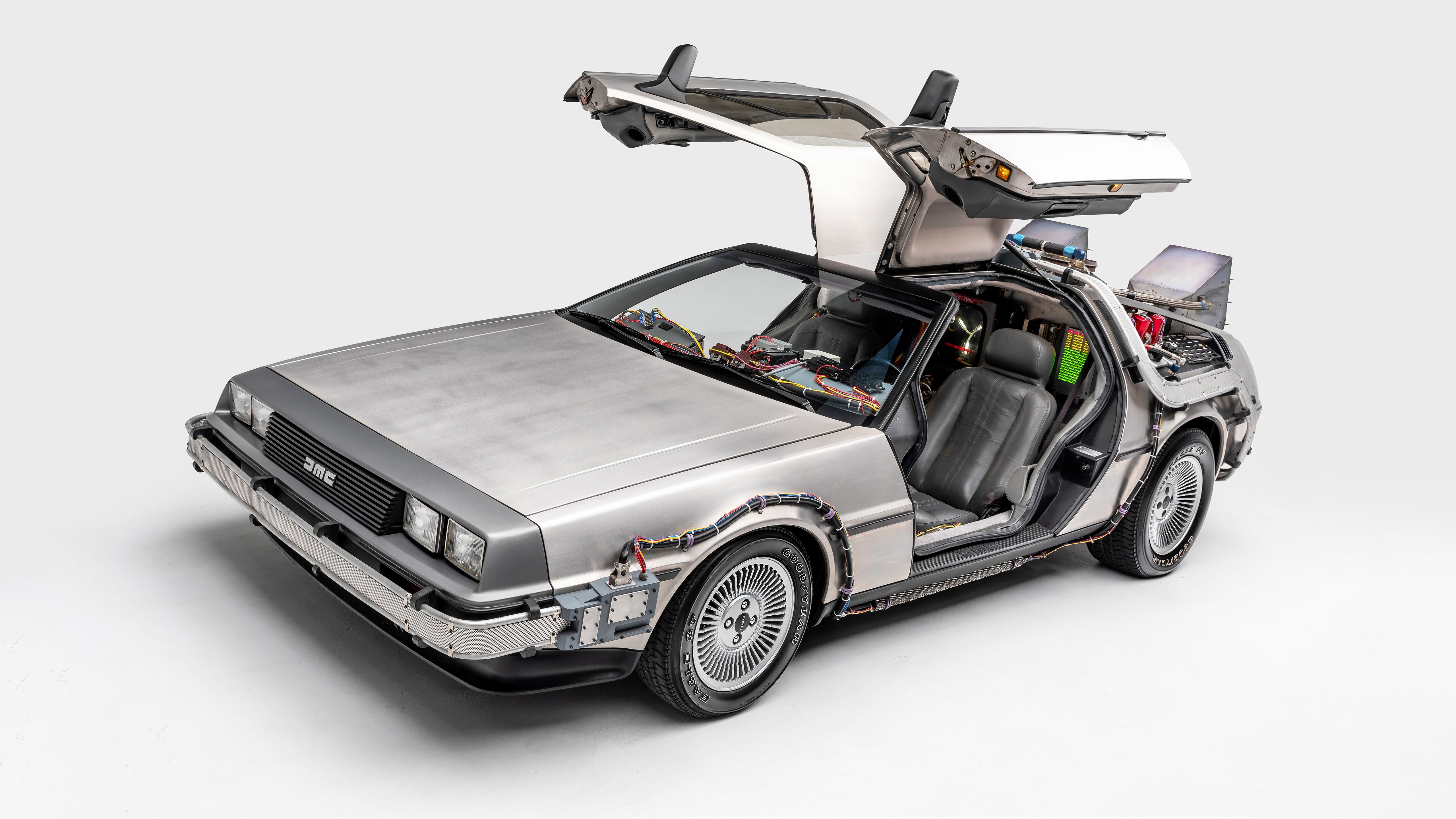 DeLorean DMC 12 Back To The Future 4K 2 Wallpaper. HD Car Wallpaper