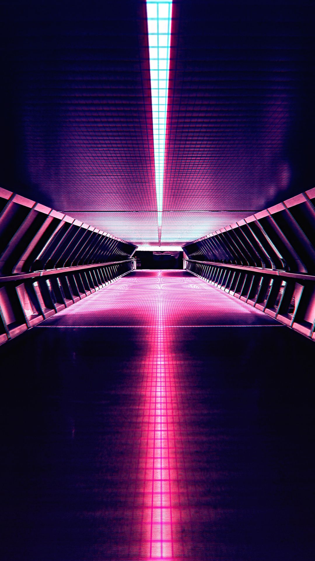 Synthwave Aesthetic Corridor 4k iPhone 6s, 6 Plus, Pixel xl , One Plus 3t, 5 HD 4k Wallpaper, Image, Background, Photo and Picture