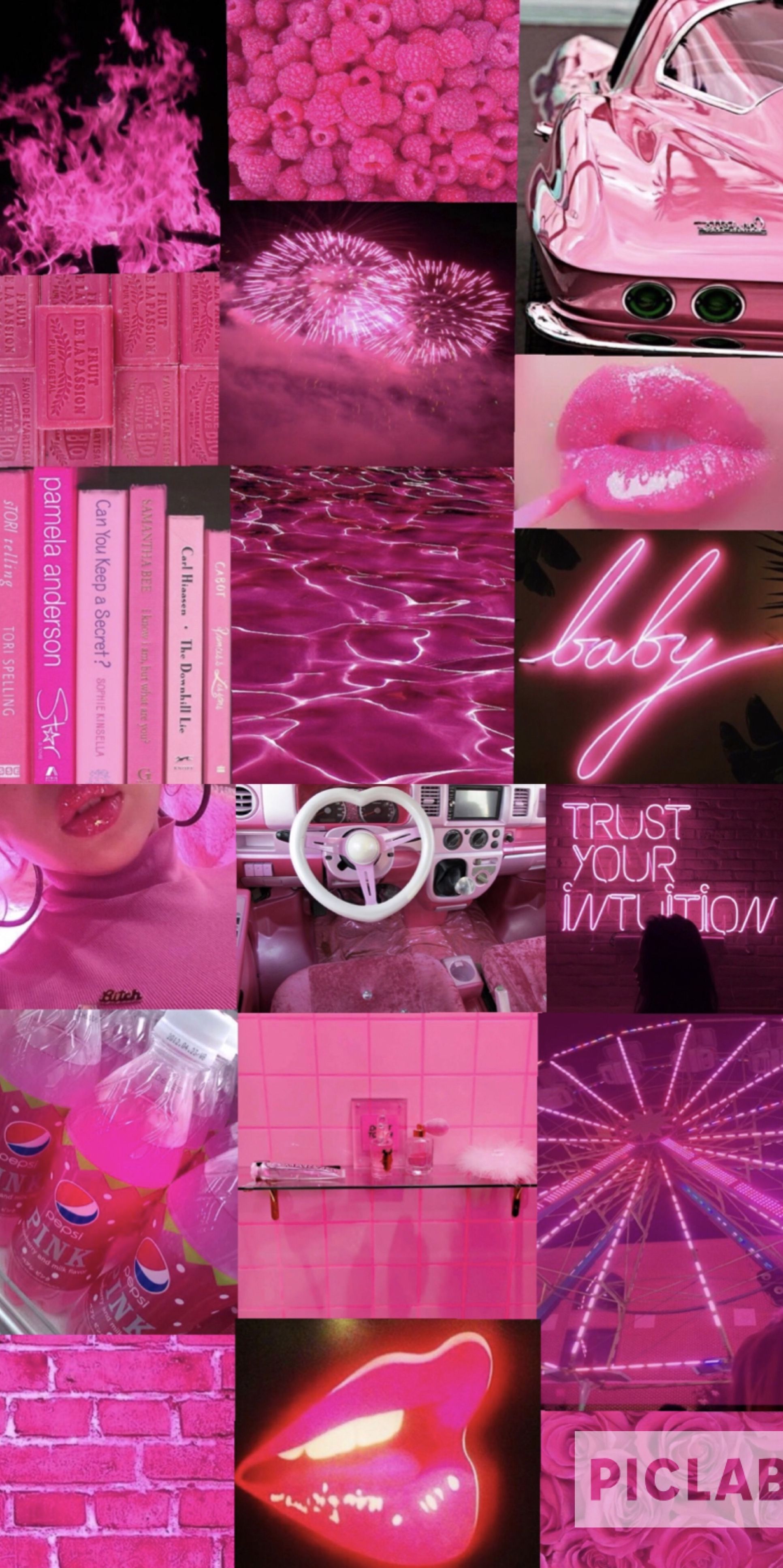 Hot Pink Aesthetic Wallpaper Free Hot Pink Aesthetic Background