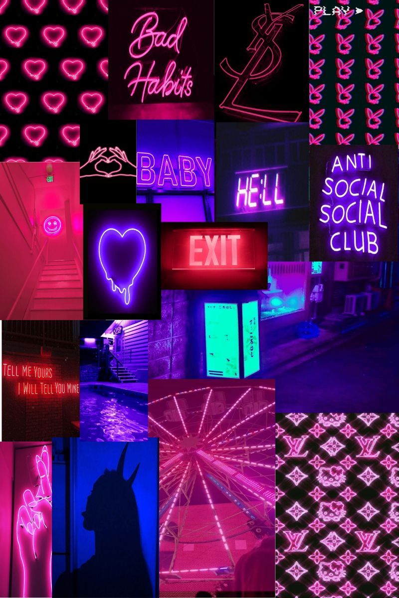 Neon Pink Grunge Aesthetic Wallpapers - Wallpaper Cave