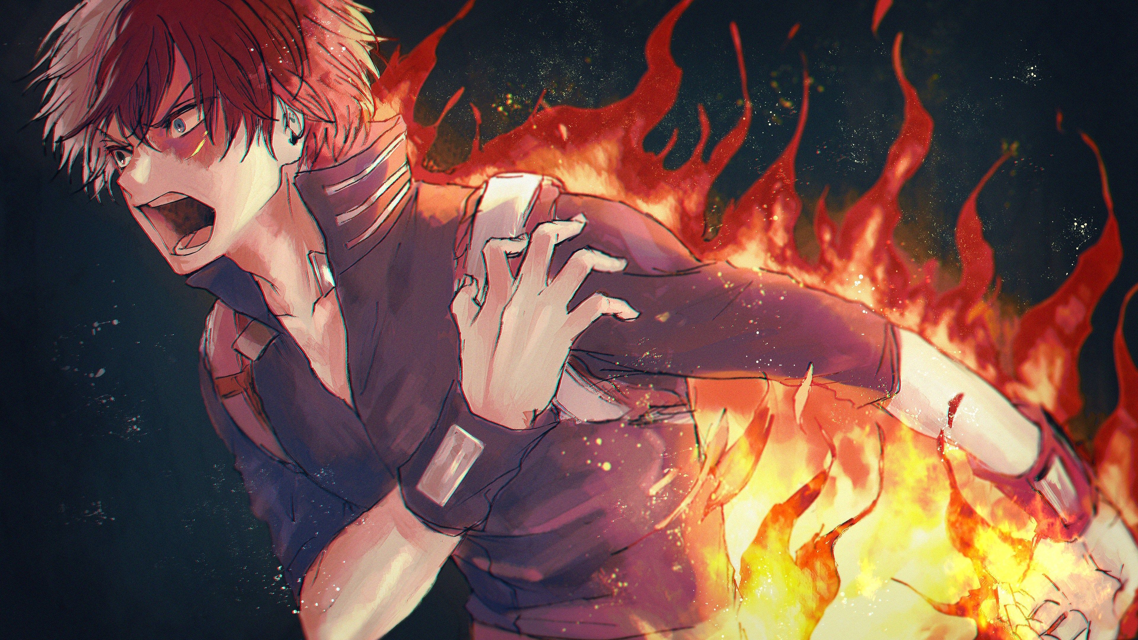 Todoroki Wallpaper Aesthetic For Laptop Wallpaper HD