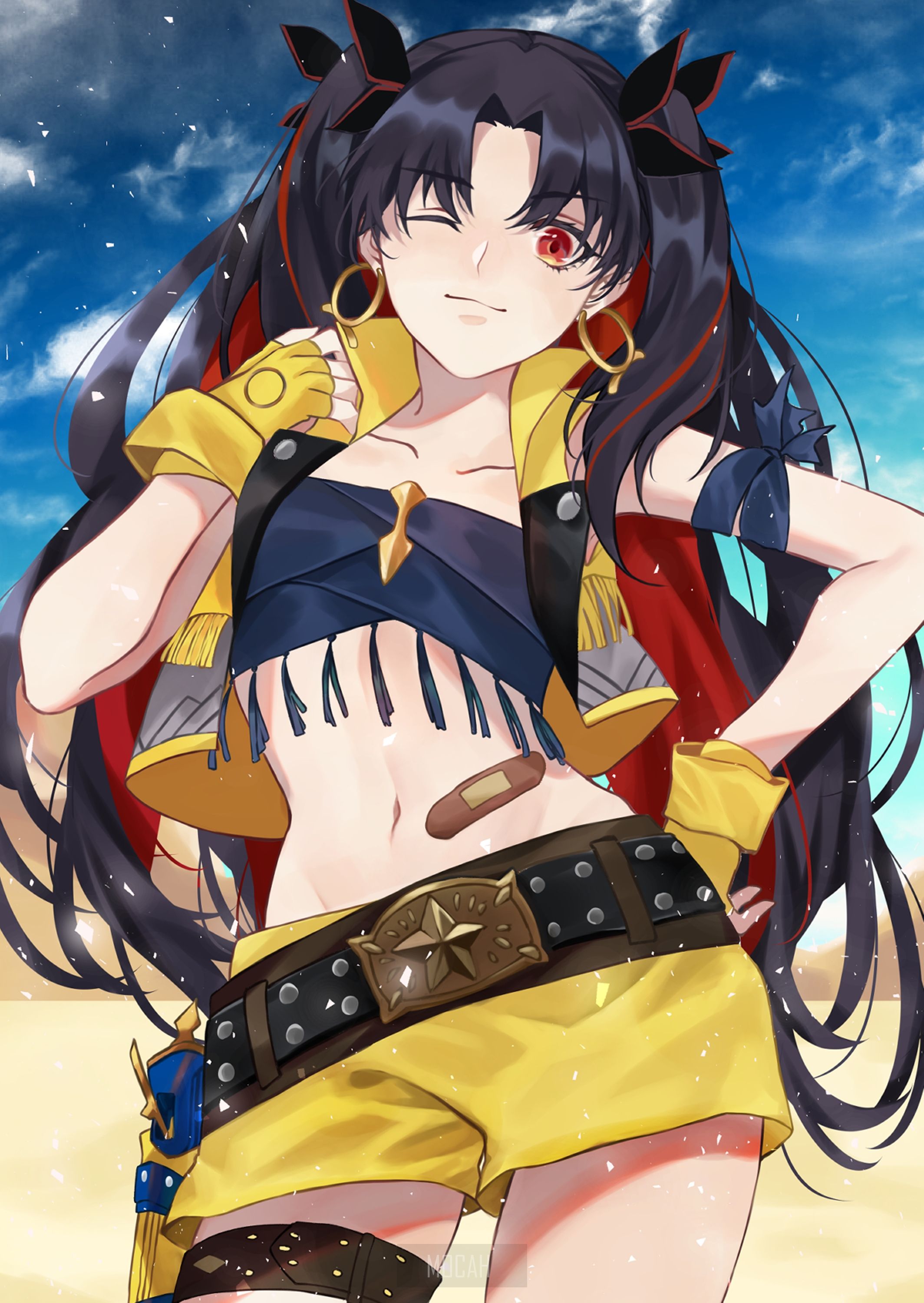 anime, anime girl, Fate Series, Ishtar (Fate Grand Order) background hd, 2128x3000
