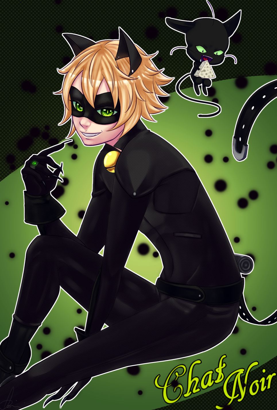 Fanart Anime Fanart Cat Noir