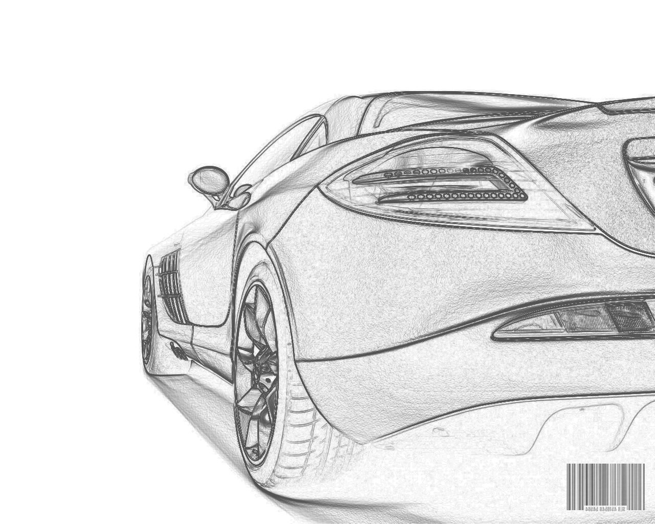 Car Sketch Wallpaper Free Car Sketch Background