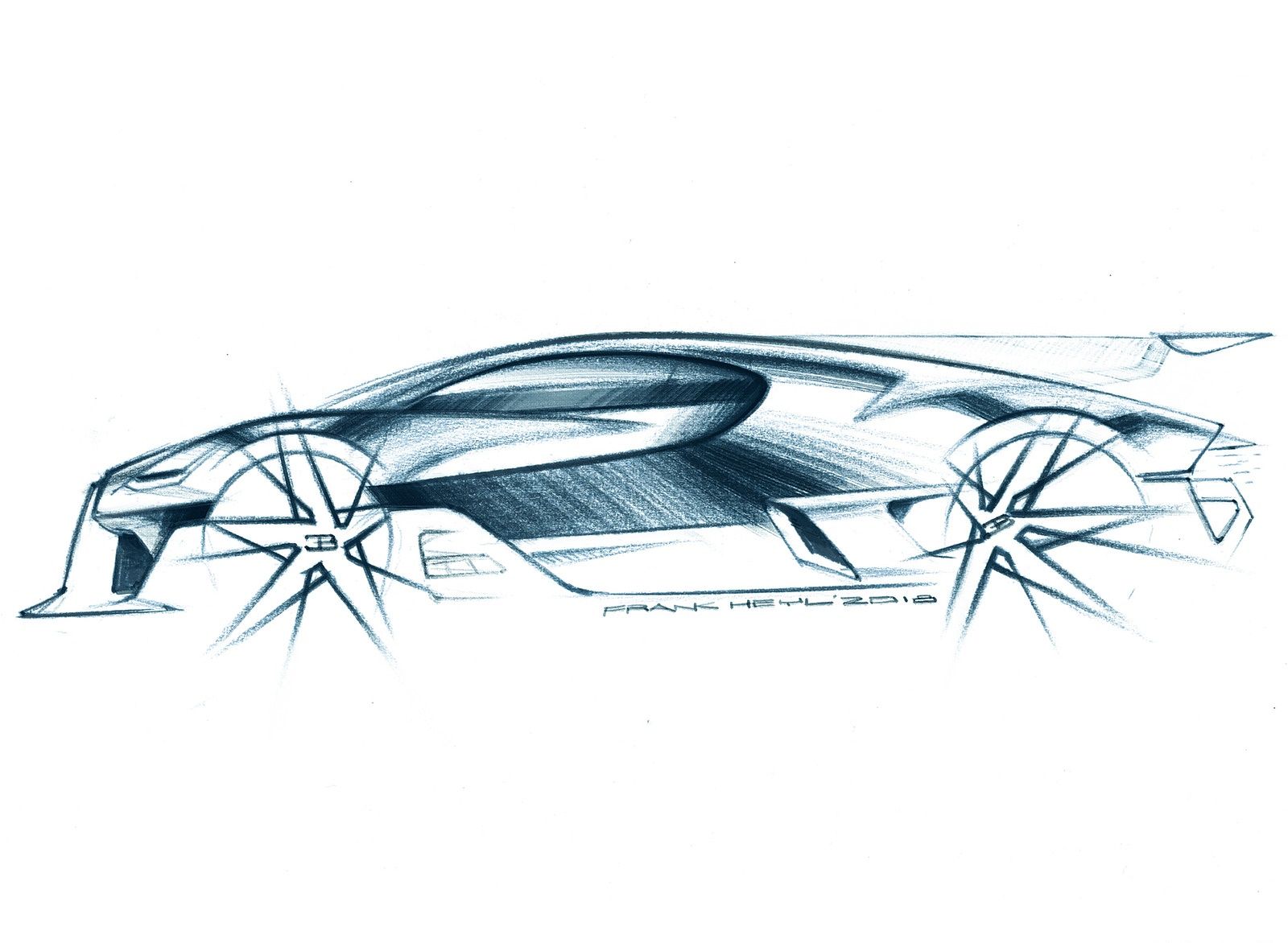 Bugatti Divo Design Sketch Wallpaper (57)