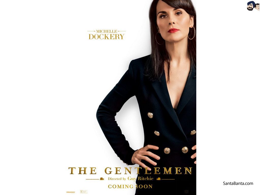 Michelle Dockery in the poster of Guy Ritchie`s film `The Gentlemen`