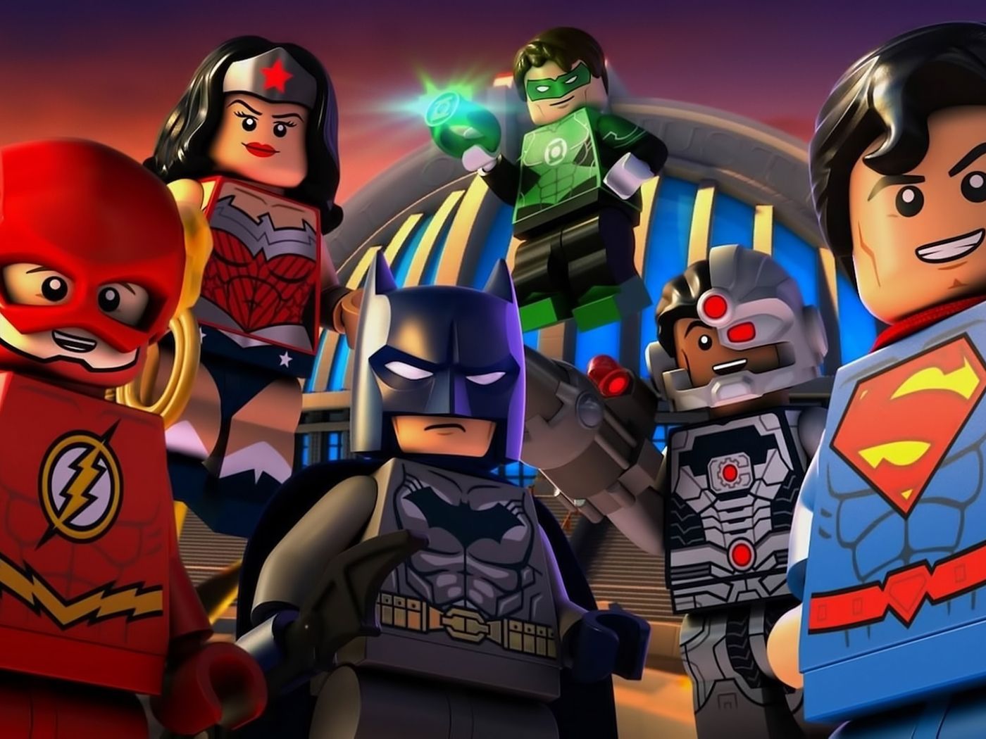 Desktop Wallpaper Lego Movie, Dc Comics, Justice League, Superhero, HD Image, Picture, Background, Nygdqs