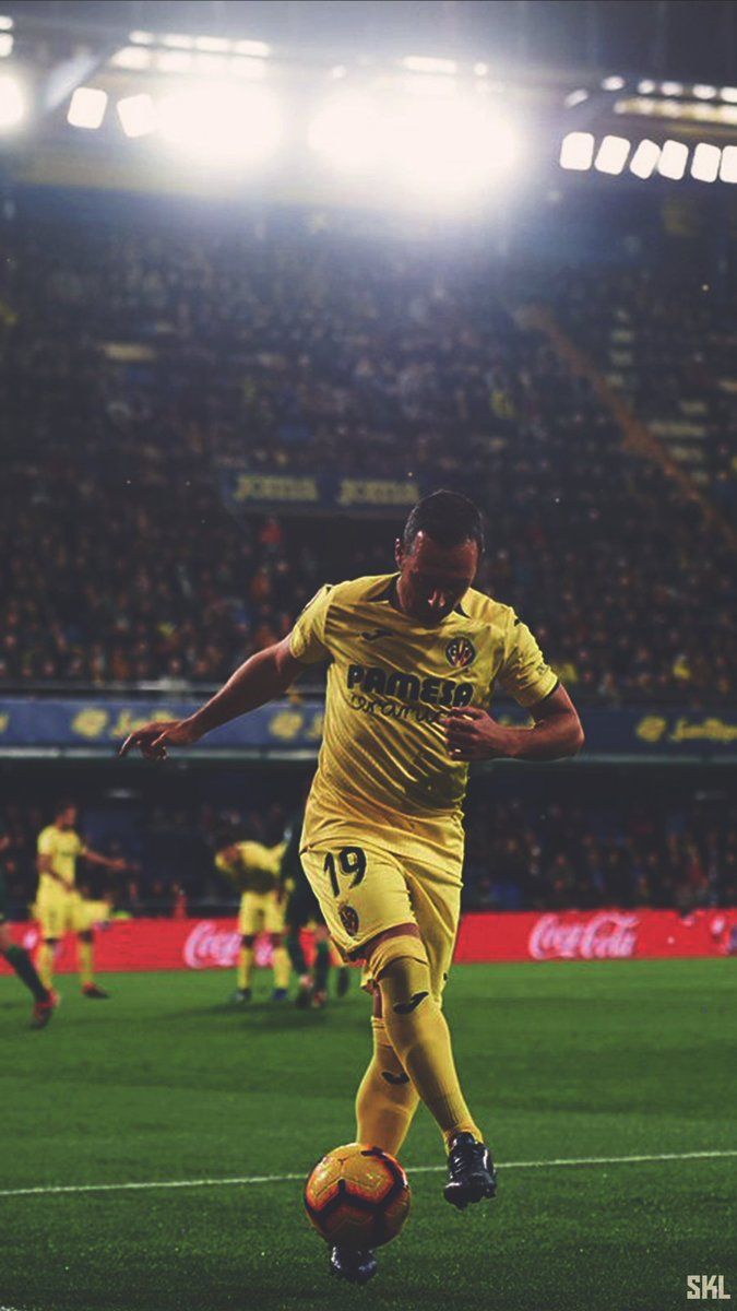 SKL. -. WALLPAPER FOR PHONE.. X #Villarreal #Cazorla #Liga HD LINK