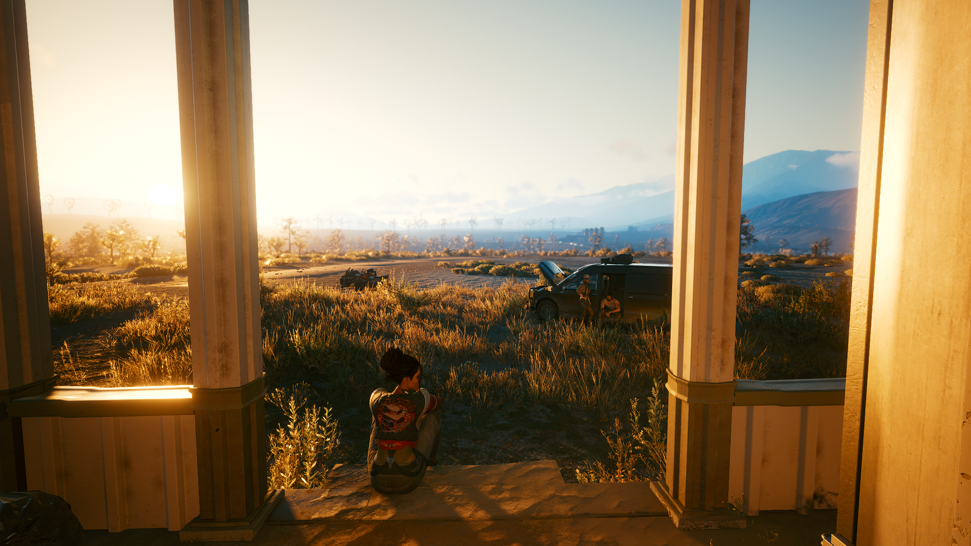 Wallpaper, cyberpunk, Cyberpunk 2077, Panam Palmer 1920x1080