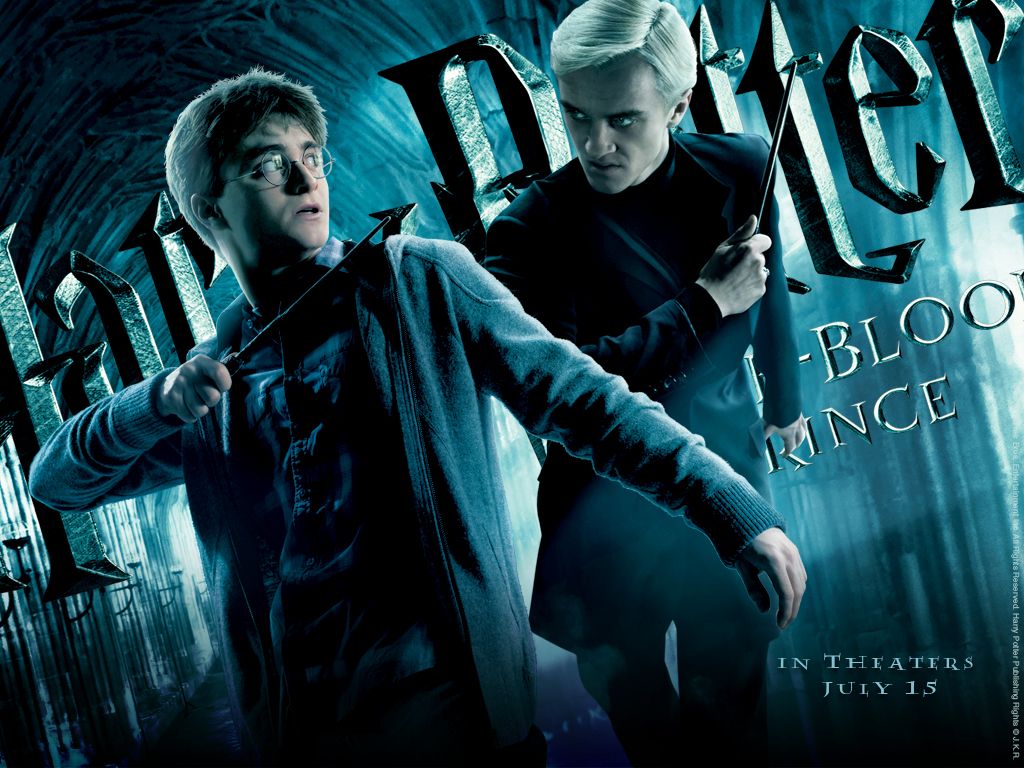 Harry and Draco James Potter Wallpaper