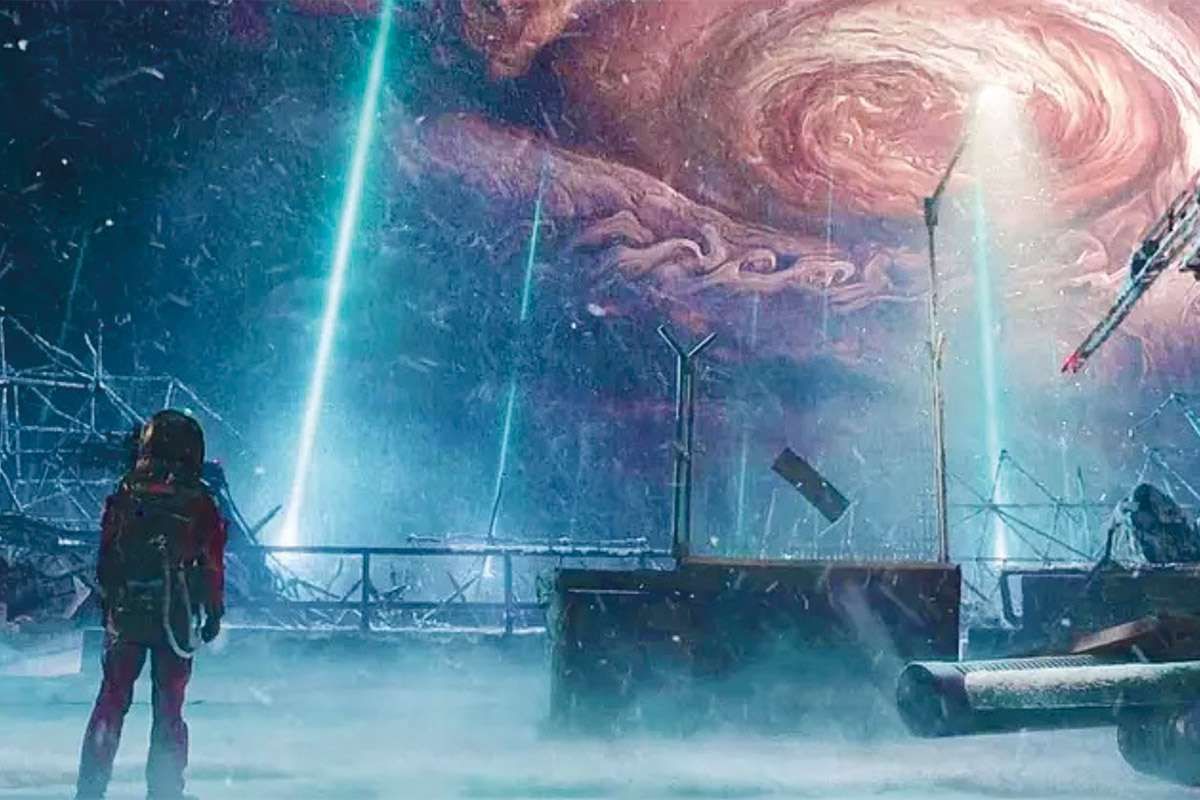 The Wandering Earth, an adaptation of Cixin Liu's story of humans struggling to move Earth to a new home, is coming to Netflix. Our review? Desp. พื้นหลังโทรศัพท์