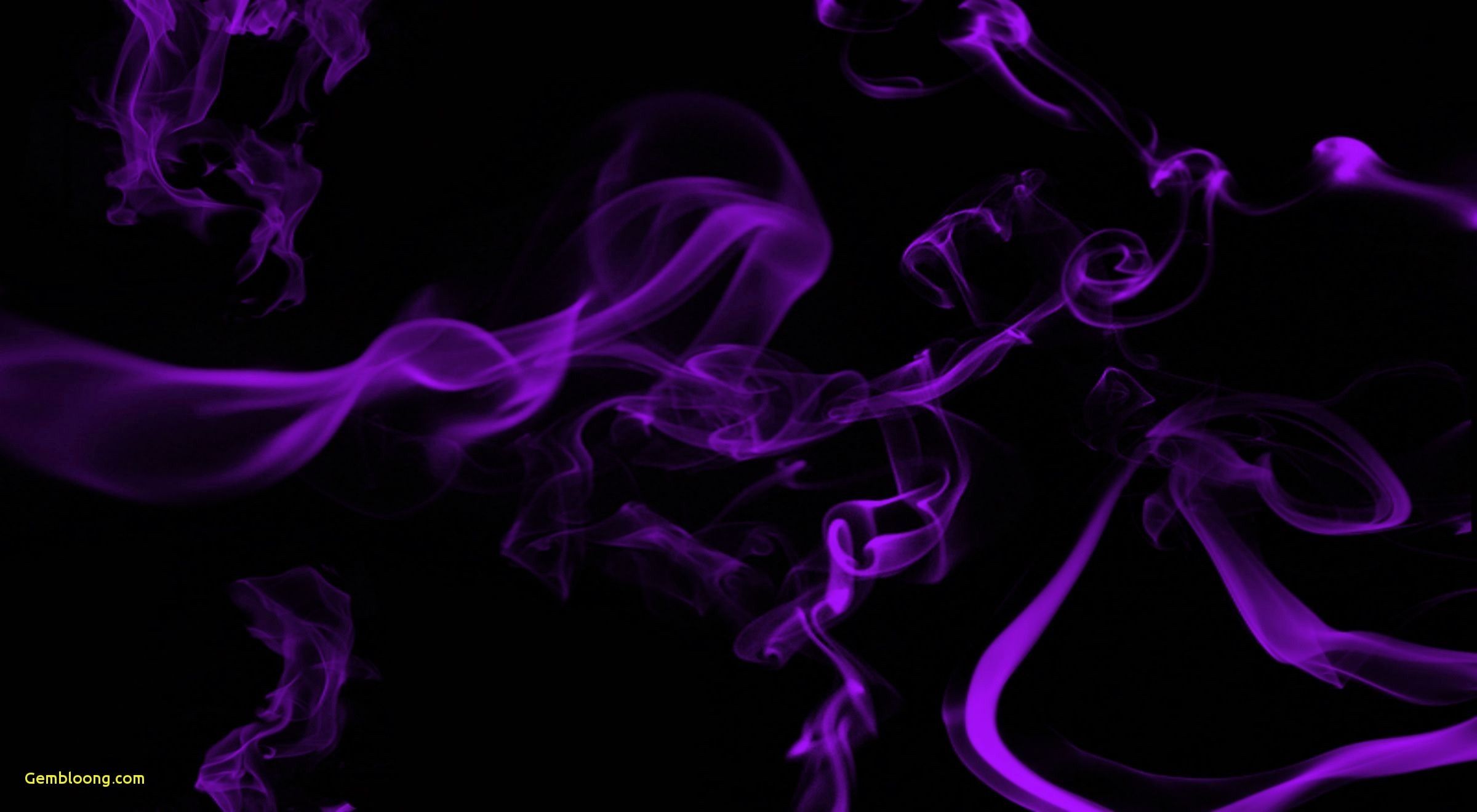 Purple Smoke Wallpaper HD